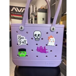 Lot of 5 Slightly Imperfect Halloween Themed Bogg Bag Charms